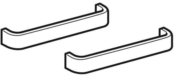 Geberit Renova Compact Griff-Set für Eck-Unterschrank – 2 Stück mit Befestigungsmaterial
