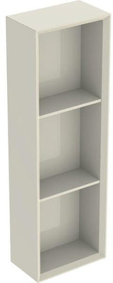 Geberit Regal rechteckig 22,5x70x13,2cm, weiß hochglanz – Wandhängendes Badregal mit 2 Einlegeböden
