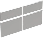 Geberit iCon / Set Schubladen Frt f. iCon US für WT Breite 120 cm, platin (4 St.)