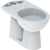 GEBERIT Renova Stand-WC für Aufsatz-Spülkasten, Tiefspüler, Abgang horizontal, weiß