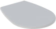 Geberit Renova WC-Sitz oval manhattan mit Deckel, Befestigung von unten, Duroplast