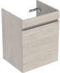 Geberit Renova Plan Waschtischunterschrank Nussbaum hickory hell mit Schublade & Innenschublade