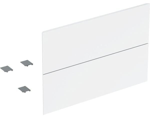 Geberit ONE Schubladenfront-Set für Waschtisch-Unterschrank 75 cm, weiß hochglänzend
