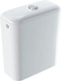 Geberit iCon AP-Spülkasten aufgesetzt, 2-Mengen-Spülung, Wasseranschluss seitlich, weiß