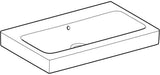 Geberit iCon Waschtisch 60x48,5 cm ohne Hahnloch, mit Überlauf, weiß – Sanitärkeramik