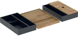 Geberit Schubladeneinsatz-Set für obere Schublade, Breite 120 cm, aus Bambus