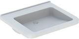 GEBERIT Renova Comfort Waschtisch eckig 60x55 cm barrierefrei weiß