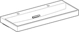 Geberit ONE Doppelwaschtisch 120x48 cm mit CleanDrain, KeraTect, ohne Überlauf, weiß