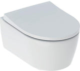 Geberit iCon Wand-WC Set mit Rimfree Tiefspüler, verkürzter Ausladung 49 cm, weiß