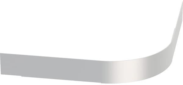 Geberit Renova Compact Abdeckung für Eck-HWB-Unterschrank – Edelstahlblende 45 cm