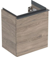 Geberit iCon Unterschrank für Handwaschbecken, 1 Tür rechts, 37 cm, weiß hochglänzend