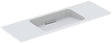 Geberit ONE Waschtisch 120x40 cm mit KeraTect und CleanDrain, weiß glänzend