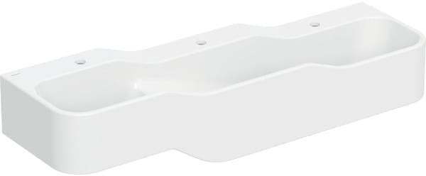 GEBERIT Bambini Spiel- und Waschlandschaft 140 cm – 3 Waschplätze, weiß-alpin matt