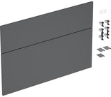 Geberit iCon Schubladenfront Set für Waschtisch 90 cm, weiß hochglänzend, 2 Schubladen