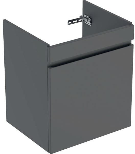 Geberit Renova Plan Unterschrank für Möbelwaschtisch, 1 Schublade, Nussbaum hickory hell, 53,8 cm
