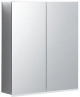 Geberit Option Plus Spiegelschrank mit LED-Beleuchtung, zwei Türen, 75x70x17,2 cm, verspiegelt