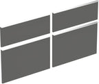 Geberit iCon / Set Schubl. Front für iCon US für DWT Breite 120 cm, lava (4 St.)