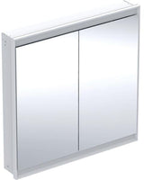 GEBERIT ONE Spiegelschrank mit ComfortLight, 2 Türen, 75 cm, weiß