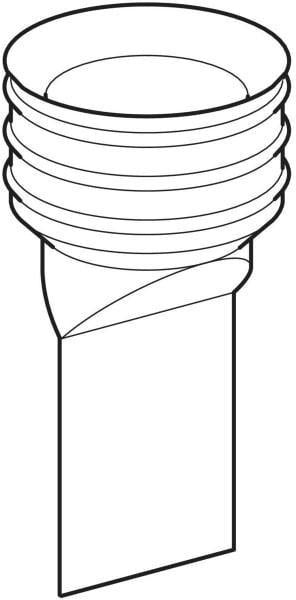 GEBERIT Membrangeruchsverschluss für wasserlose Urinale – DN 40-50, 45 mm
