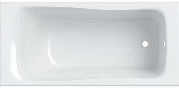 Geberit Renova Rechteckbadewanne 170x75 cm, weiß, Sanitäracryl, mit Überlaufloch