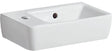 Geberit Renova Compact Handwaschbecken 40x25 cm, Hahnloch links, weiß – mit Überlauf