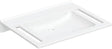 Geberit Publica Waschtisch 70x55 cm weiß matt – barrierefrei, antibakteriell, ohne Hahnloch