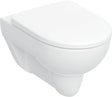 GEBERIT Renova Set Wand-WC Tiefspüler mit WC-Sitz, weiß – Wandmontage