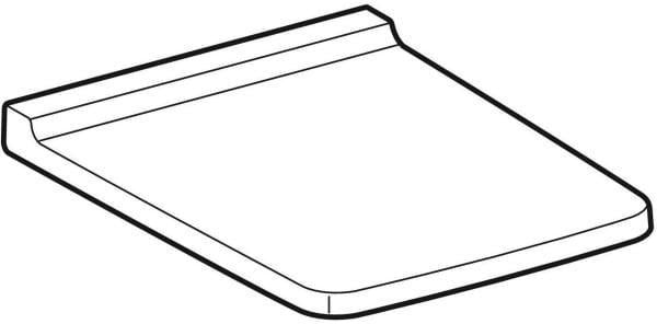 Geberit Xeno2 WC-Sitz mit Absenkautomatik & Quick Release – Weiß Glänzend