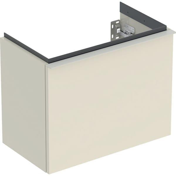 Geberit iCon Unterschrank für Handwaschbecken, 1 Schublade, 52 cm, weiß hochglänzend