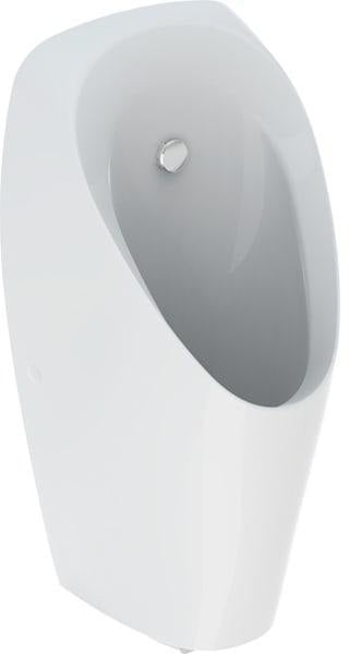 Geberit Tamina Urinal mit integrierter Steuerung, Netzbetrieb, spülrandlos, weiß