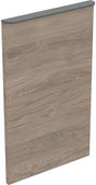 Geberit Smyle Seitenschrank-Tür Anschlag links Nussbaum Hickory 36 cm mit Griff