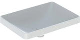 Geberit VariForm Einbauwaschtisch rechteckig 55x40 cm ohne Hahnloch ohne Überlauf weiß KeraTect
