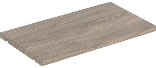 GEBERIT Renova Plan Einlegeboden für Waschtisch-Unterschrank, B: 36 cm, Nussbaum Hickory