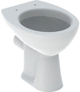 Geberit Renova Stand-WC Flachspüler Abgang horizontal, weiß – Sanitärkeramik mit Spülrand