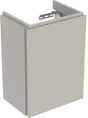 Geberit Xeno2 Unterschrank für Handwaschbecken, 38 cm, greige matt, mit 1 Tür und Soft-Close