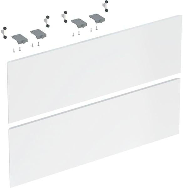 Geberit ONE Schubladenfront für Waschtischunterschrank, 75 cm, weiß hochglänzend
