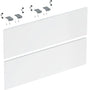Geberit ONE Schubladenfront für Waschtischunterschrank, 75 cm, weiß hochglänzend