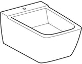 Geberit Xeno2 Wandbidet ohne Überlauf, weiß, KeraTect – Wandmontage, geschlossenes Design