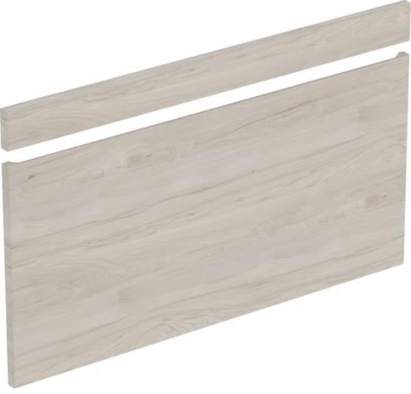 Geberit Renova Plan Schubladen-/Front-Set 55 cm in Nussbaum Hickory Hell für Möbelwaschtisch