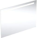 Geberit Option Basic Lichtspiegel eckig 50x70cm mit LED-Beleuchtung oben, Aluminium eloxiert