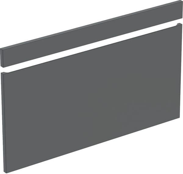 Geberit Renova Plan Schubladen-/Front-Set 55 cm in Nussbaum Hickory Hell für Möbelwaschtisch