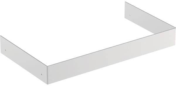 Geberit Renova Compact Abdeckung für Eck-HWB-Unterschrank – Edelstahlblende 45 cm