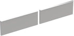 Geberit iCon / Set Schubl. Front f. iCon US für 2AWT Breite 120 cm, platin (2 St.)