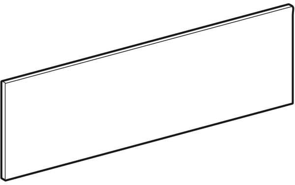 GEBERIT VariForm Schubladenfront für Unterschrank Aufsatzwaschtisch B 75 cm Weiß Hochglanz