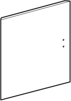 keine Angabe / Tür für HWB-Unterschrank Preciosa 2 Breite 39 cm, weiß