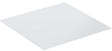 GEBERIT Abdeckplatte Acanto für Seitenschrank, Glas, Weiß, 45 cm