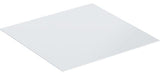 GEBERIT Abdeckplatte Acanto für Seitenschrank, Glas, Weiß, 45 cm