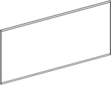 Geberit Option Plus Lichtspiegel 40x70 cm, direkte & indirekte LED-Beleuchtung, Aluminium eloxiert