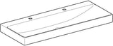 Geberit ONE Waschtisch 120x48 cm mit 2 Hahnlöchern, weiß KeraTect