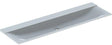 GEBERIT Xeno2 Möbelwaschtisch 160x48cm weiß-alpin – Varicor, antibakteriell, ohne Hahnloch & Überlauf